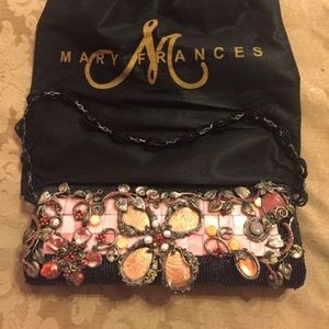 Brand new, no tags. Unique. Mary Frances Handbag.